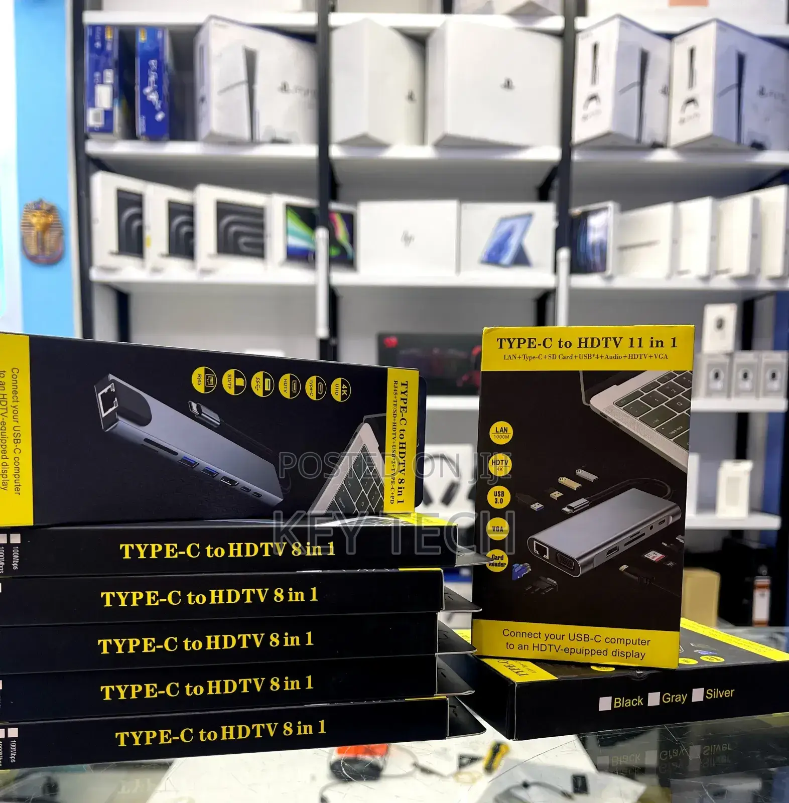 Type-C to HDTV 11in 1