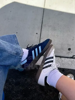 Adidas Samba Black / White High Quality Flat Sneakers for Y