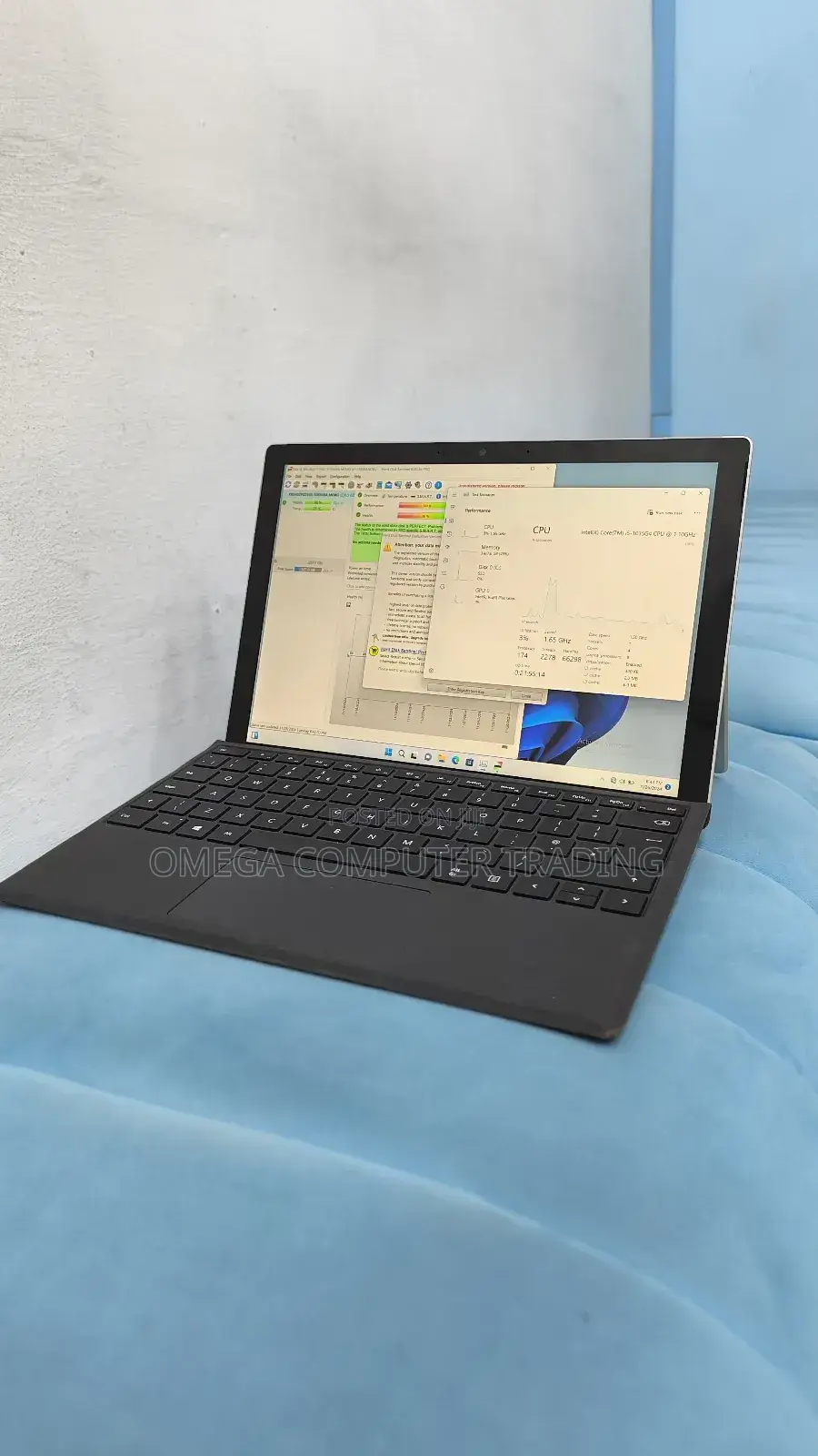 New Laptop Microsoft Surface Pro 7 8GB Intel Core i5 SSD 256GB