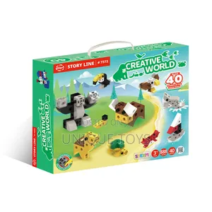 Creative World STEM Building Blocks Set, 40 Models, 888 PCS