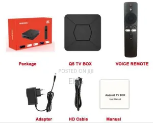 Q5 Plus Android Tv Box (Tv Smart ማድረጊያ )