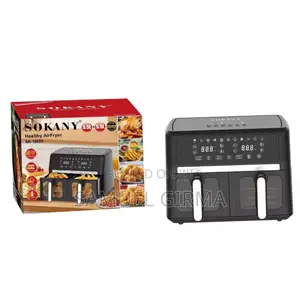 Sokany Large Capacity AIR FRYER (0 Oil ) ያለዘይት