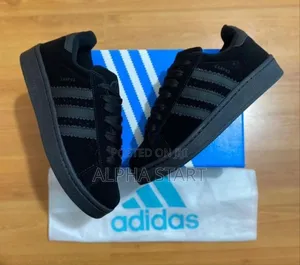 Adidas Full Black Higher Quality Shoes for You