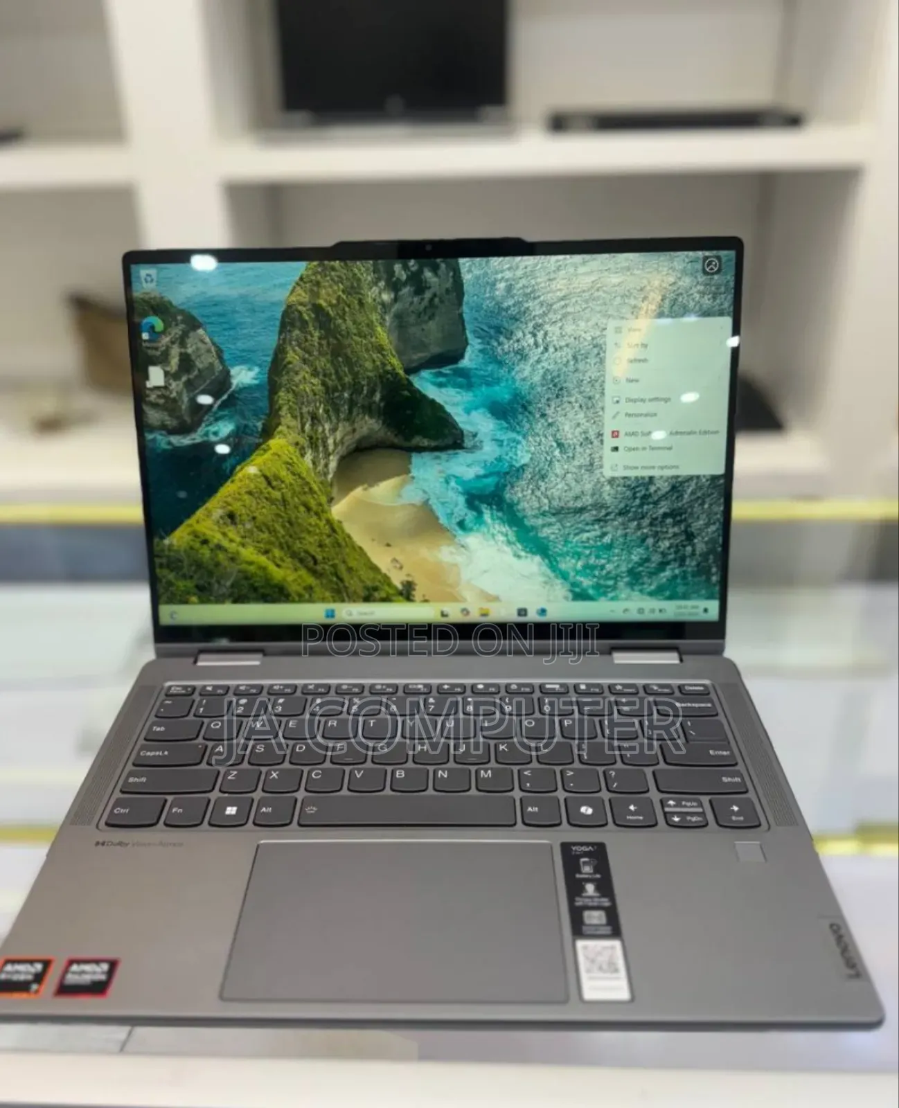 New Laptop Lenovo Yoga 7i 16GB AMD Ryzen 7 SSD 1T