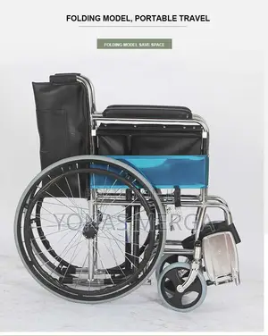 Wheelchairㄥicare MW210 Glide Self-Propelled Steel Wheelchair