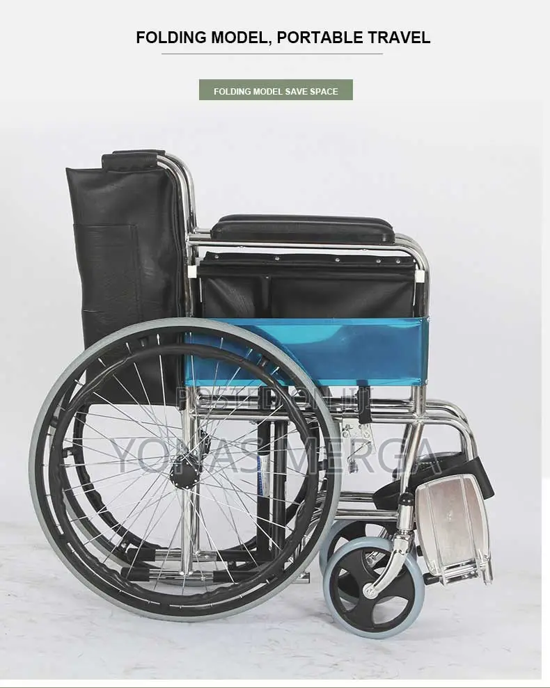 Wheelchairㄥicare MW210 Glide Self-Propelled Steel Wheelchair