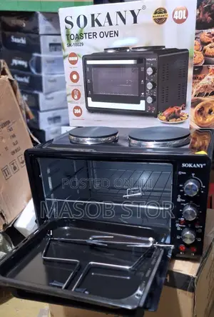 Sokany Electric Oven Capacity 40 Liter