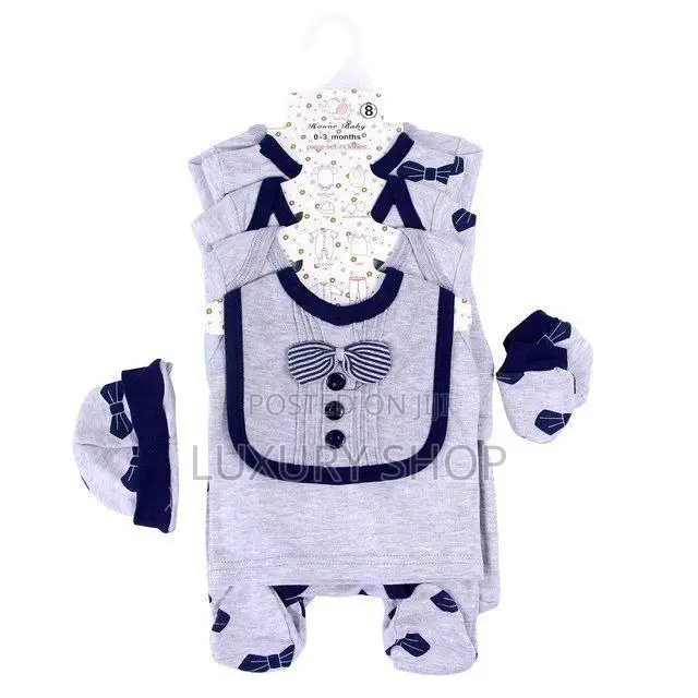 8 PCS New Born Set Cloth