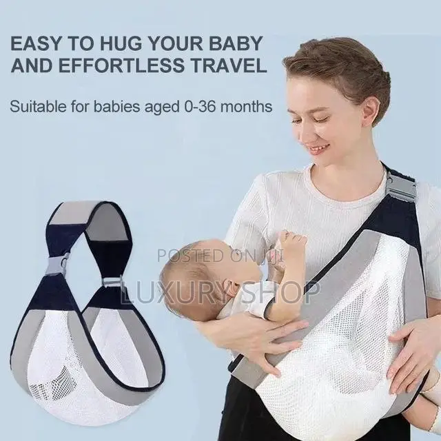 የፊት ለፊት ማቀፍያ Baby Blanket