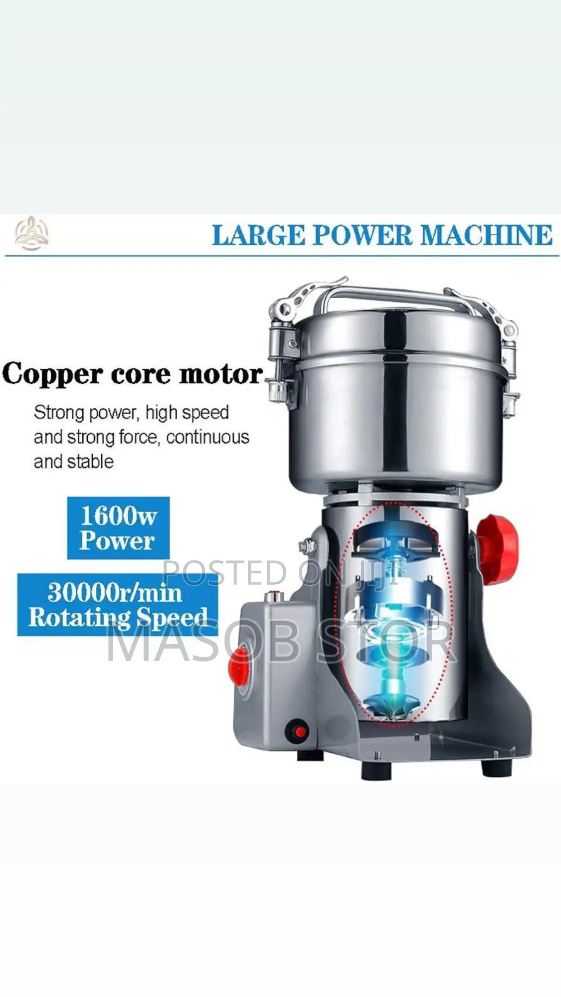Grinder Machine//የቡና እና የቅመማ ቅመም መፍጫ
