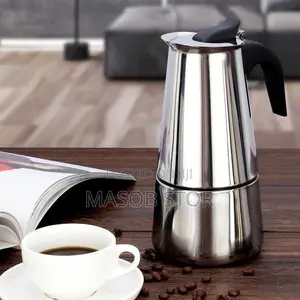 Stainless Steel Espresso Maker/ ቡና ማፍያ