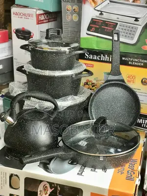 UCC LIFE Ceramic Cook Ware 19 Pieces Set