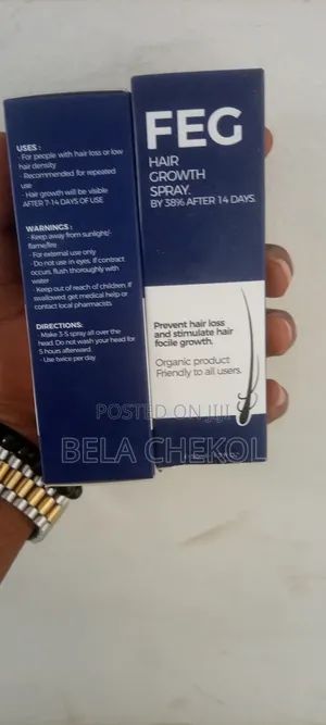 FEG Hair Growth 14 Days Change