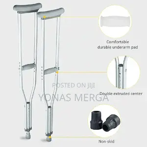 Bliss Medical Arm Walking Cane Stick Lightweight Underarm