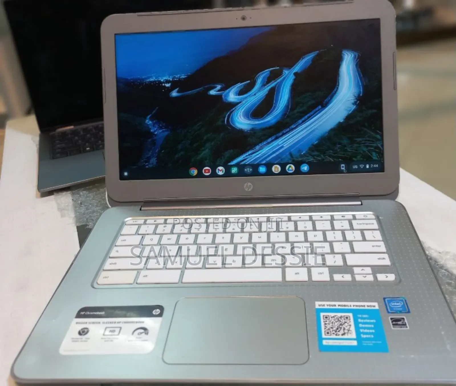 Laptop HP Chromebook 2GB Intel Celeron SSD 16 GB