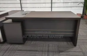 Modern Manager Table( Full Black )