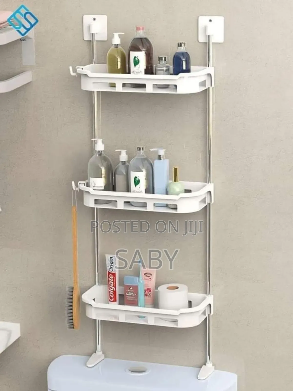Kitchen and Toilet Storage Rack