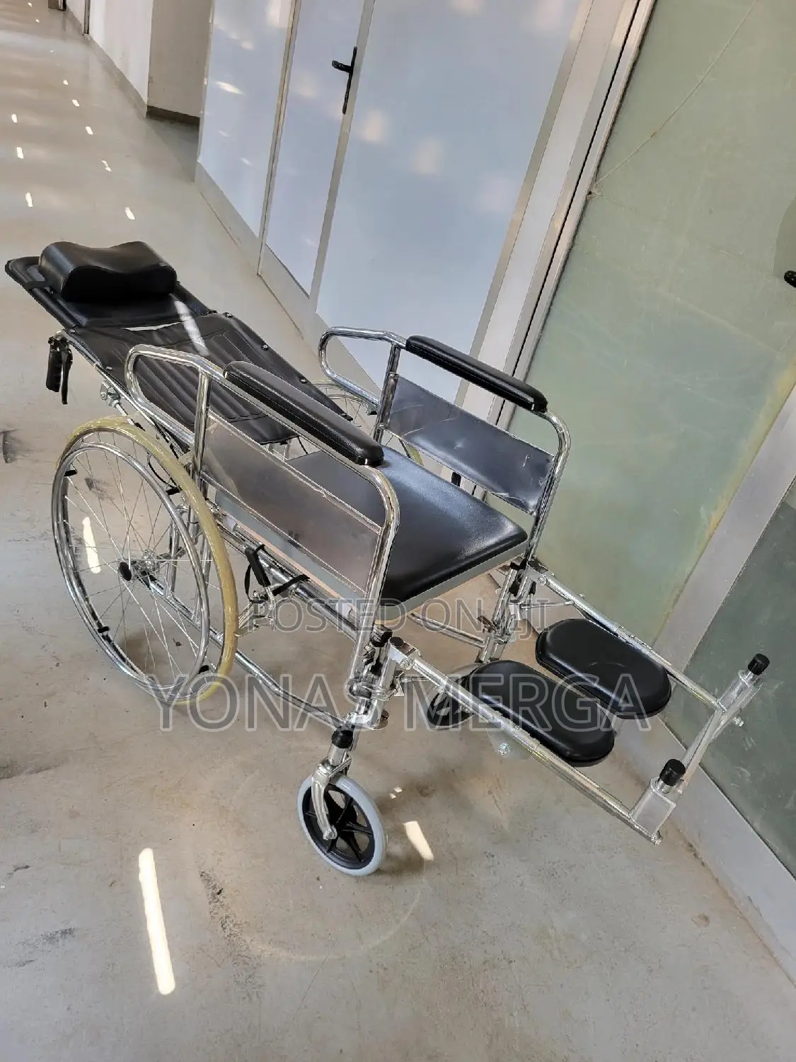 Wheelchair鼒comfort-Tim-Steel Wheelchair With Toilet Function