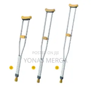 Auxillary Crutches Pair Adjustable婚men/Women/Old People電ክራንች