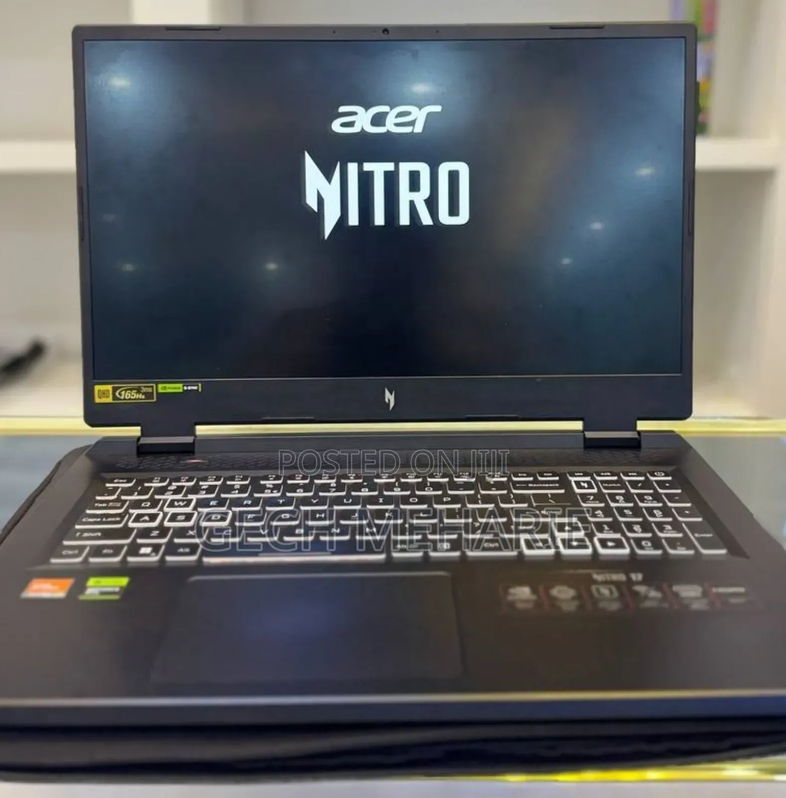 New Laptop Acer Nitro 17 16GB AMD Ryzen 7 SSD 1T
