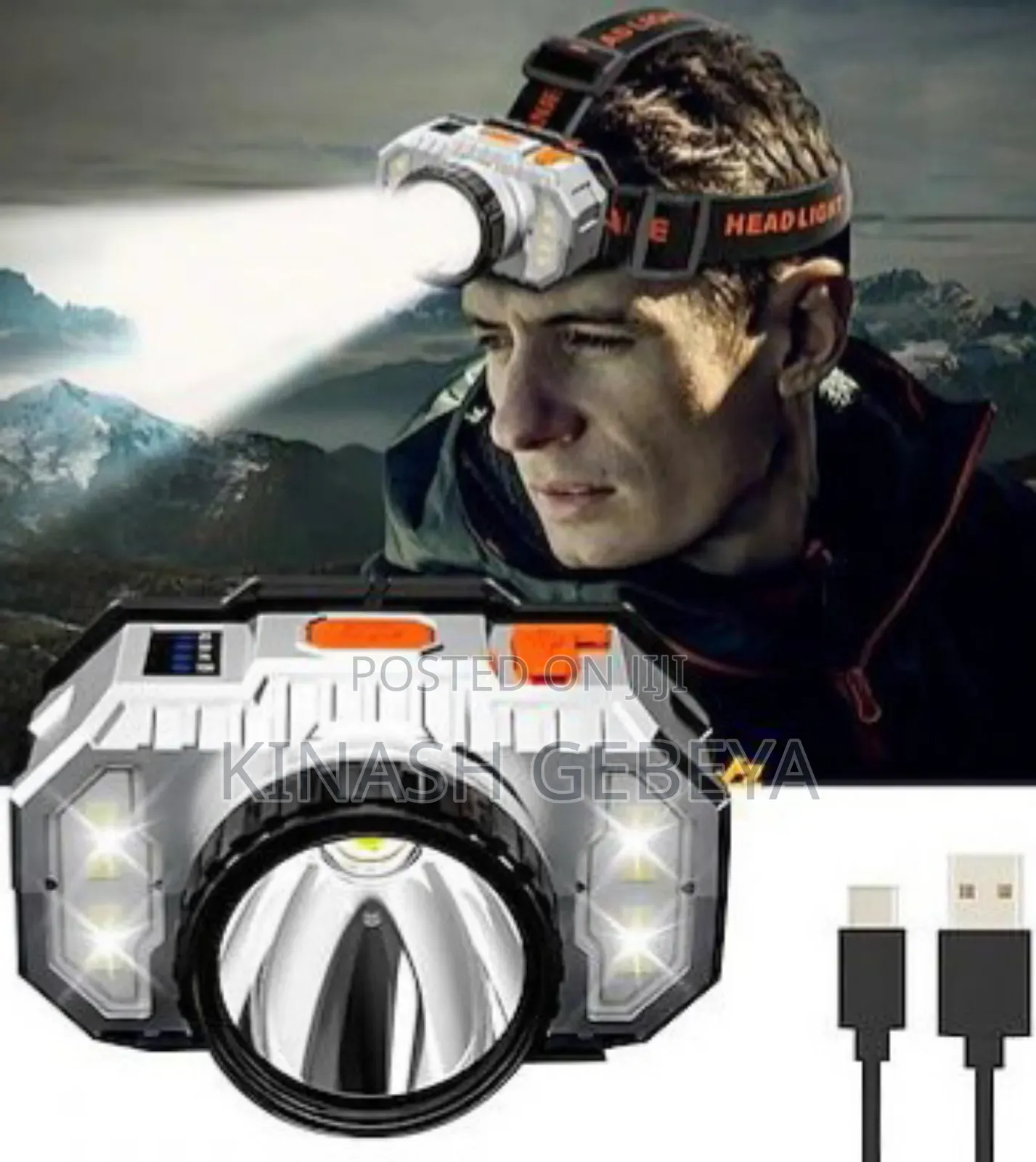 Top Quality Rechargeable Head Lamp