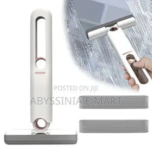 ከእጅ ንክኪ የፀዳ እና የራሱ መጭመቂያ ያለው Portable Mini Mop