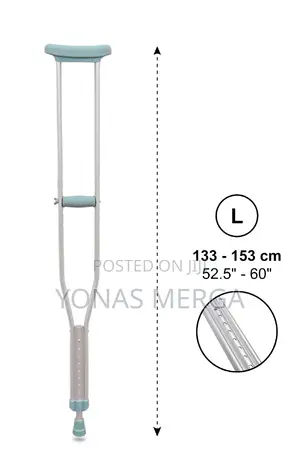 Pepe - Underarm Crutches屆pack OF 2 Units暇moulded Axillary