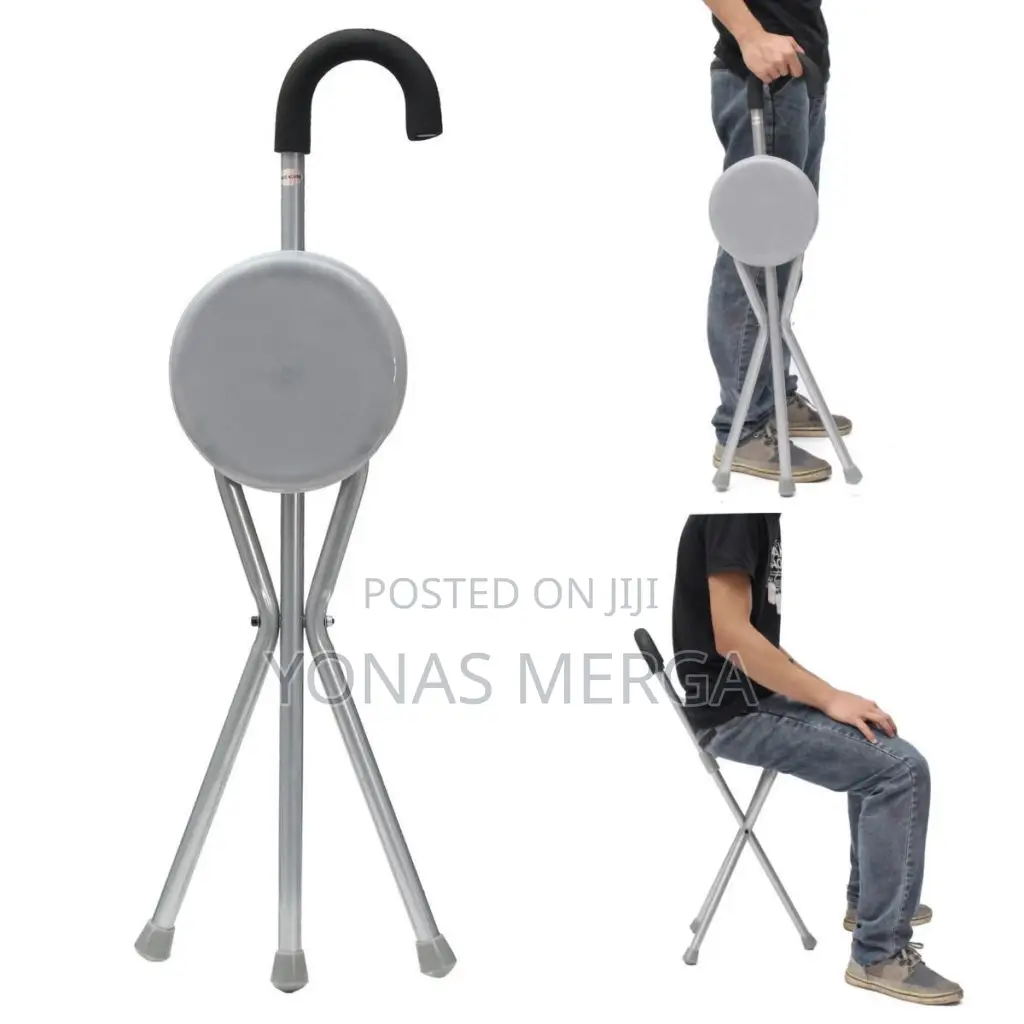 Walking Stick Seat 竊alsafi-Est Portable Folding烈walking Cane