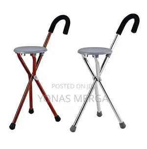 Waking Stick類ከዘራ፧Crutches Chair Medical Aid Folding Seat