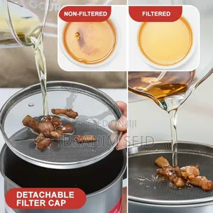 Stainless Steel Kitchen Oil Filter Cup