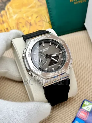 Silver G Shock Watcj for Him