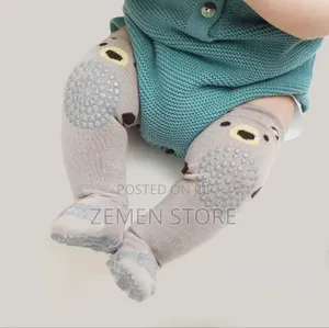 Non-Slip High Knee Baby Crawling Socks