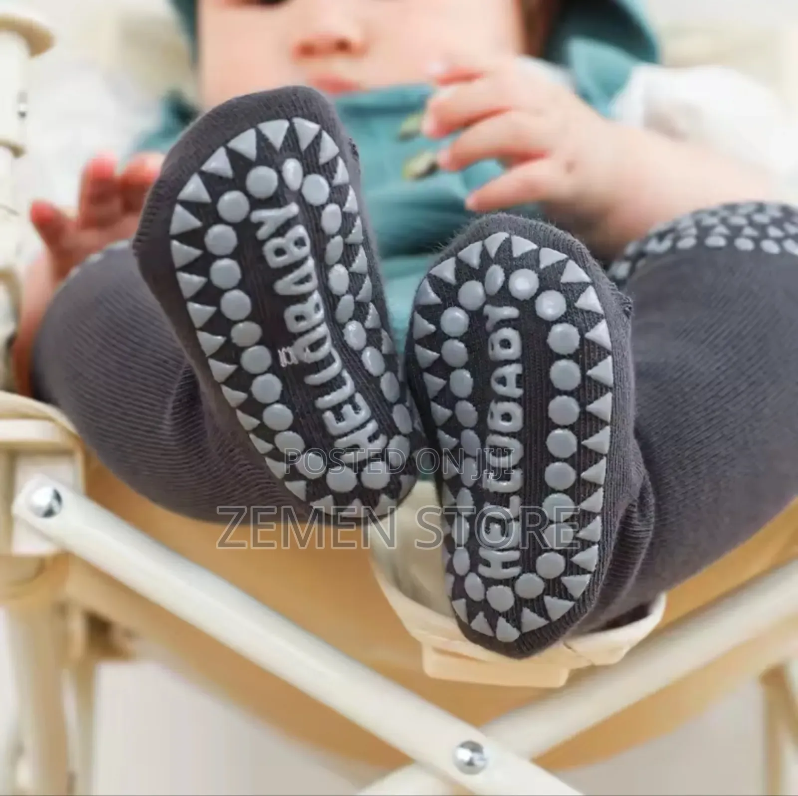 Non-Slip High Knee Baby Crawling Socks