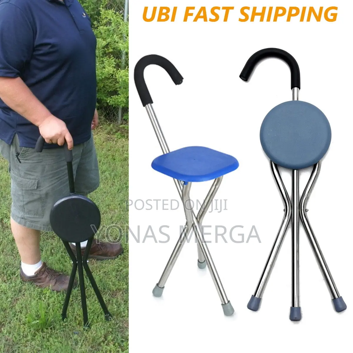Folding Cane Seat Is Made of High-Quality翊walking Stick Seat
