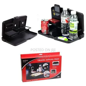 Portable Car Travel Dining Tray Organizer