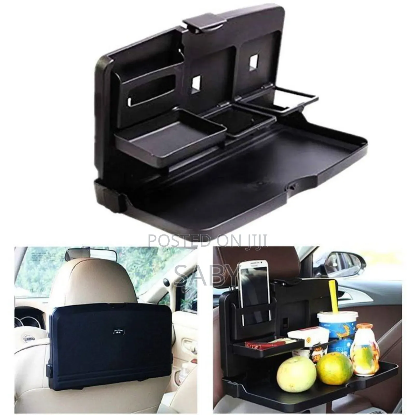 Portable Car Travel Dining Tray Organizer