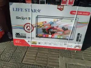 Life Star 65 Inch Smart Uhd Tv Double Glass Smart