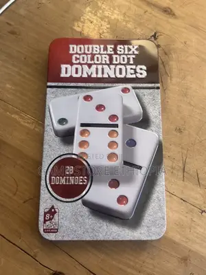 Create Memories Sharpen Minds! Ceramic Dominoes Game