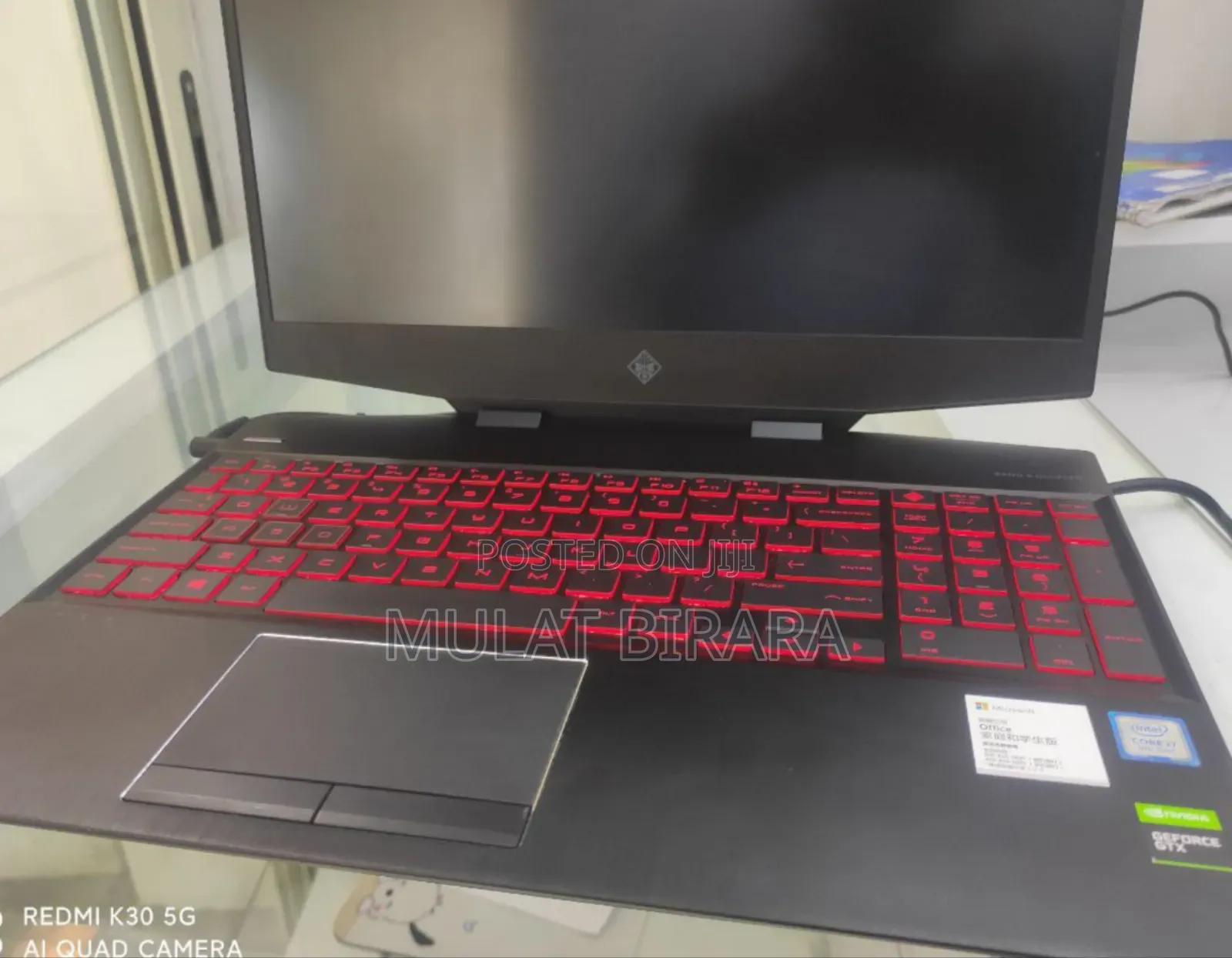 New Laptop HP Omen 15-Dh002nr 16GB Intel Core I7 SSD 512GB
