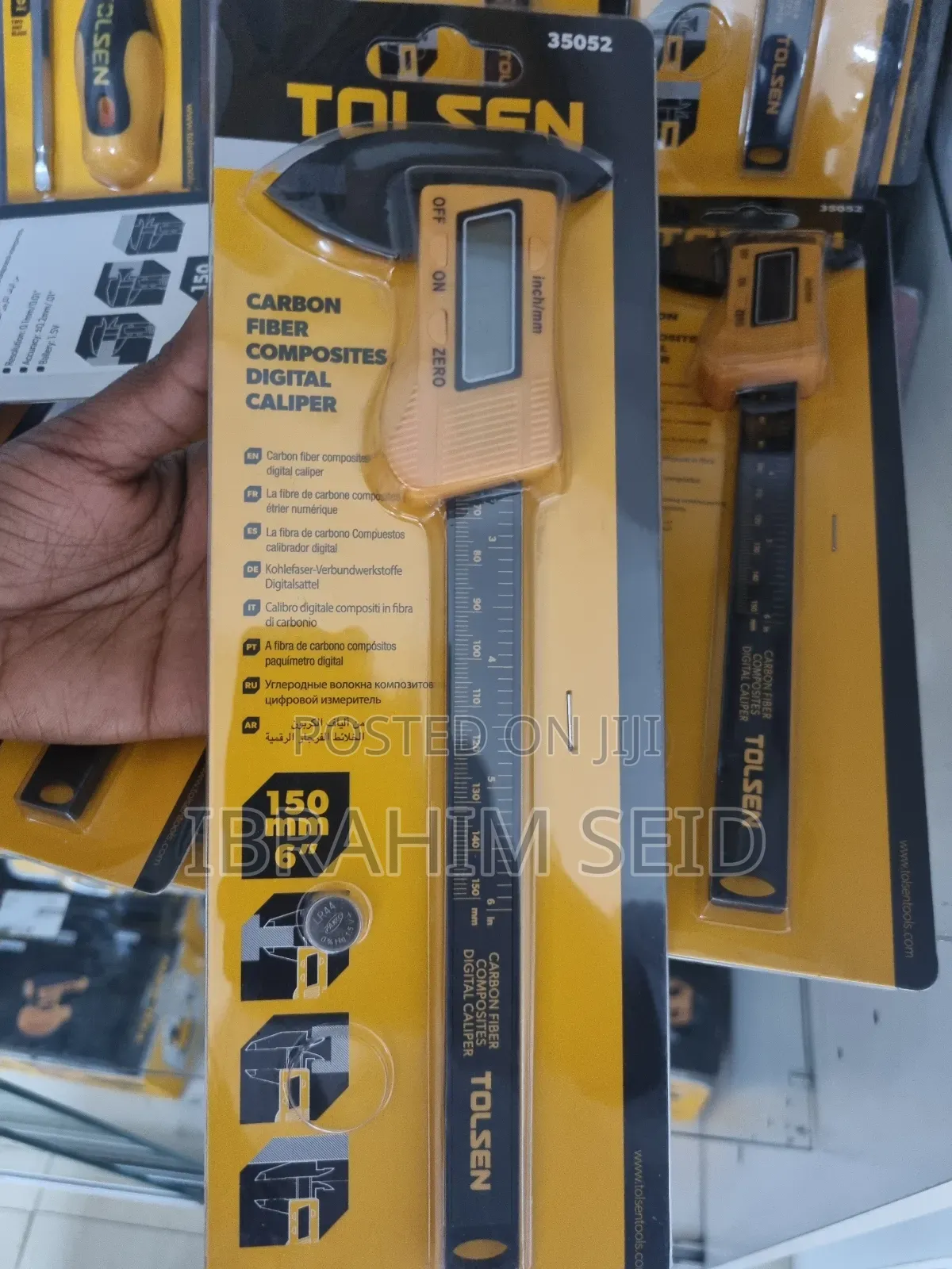 Carbon Fiber Composites Digital Caliper