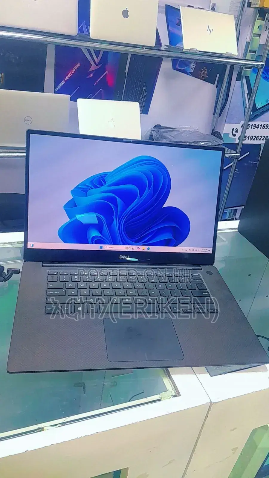 New Laptop Dell XPS 15 16GB Intel Core I9 SSD 512GB