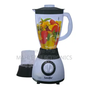 Sonifer Blender 2 in 1 የጁስ የቅመምና የቡና መፍጫ 1 Year Warranty