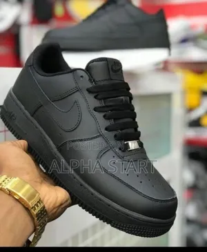 Nike Air Force Full Black High Quality Shoes for You