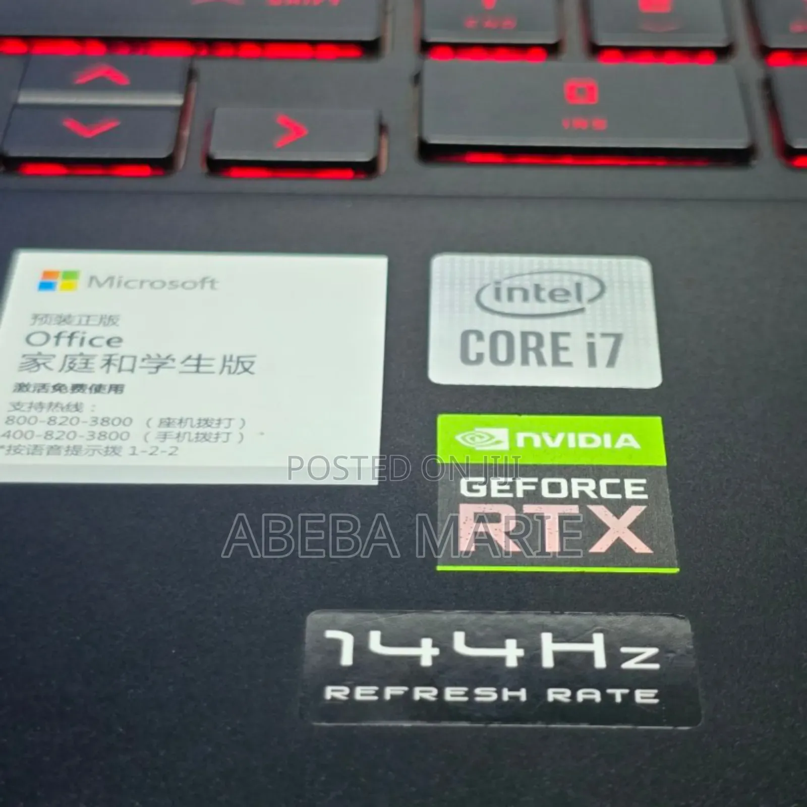 New Laptop HP Omen 15 16GB Intel Core I7 SSD 512GB