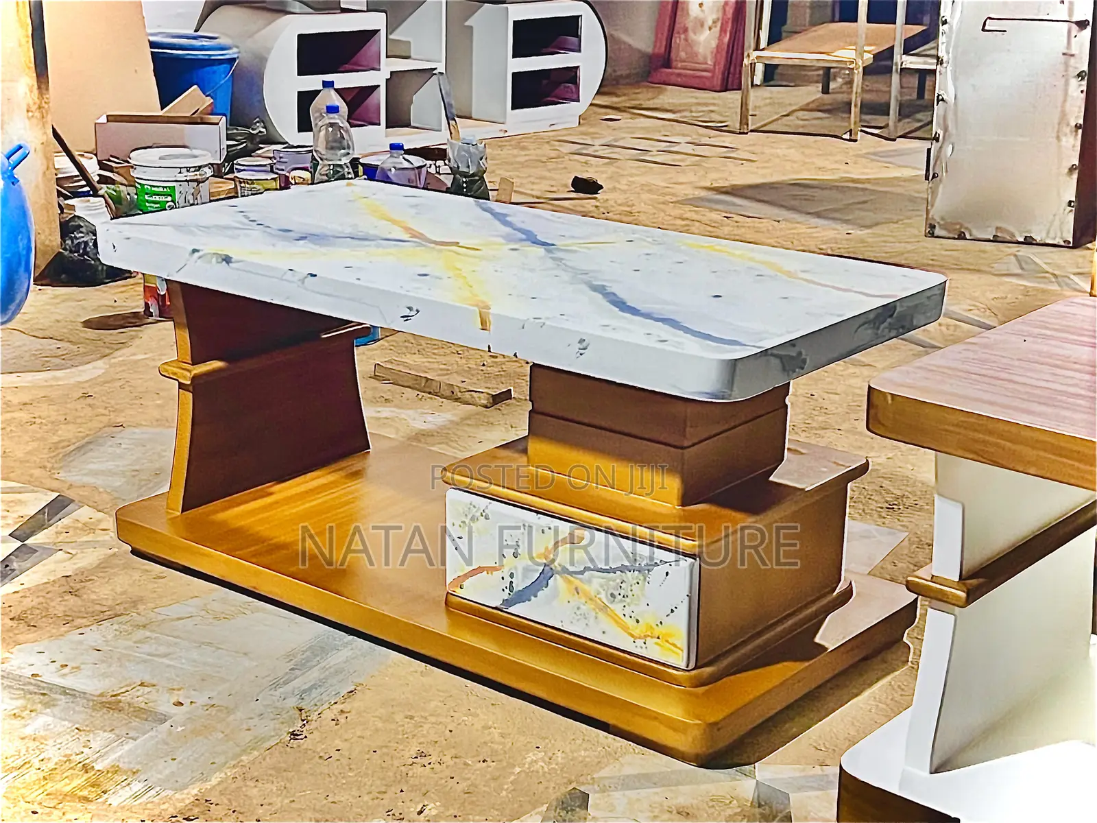 Center Table for Sofa or Other Home Furniture Made of MDF