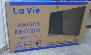 LA VIE 50 Inch Double Glass TV | New Brand | 5-Year Warranty