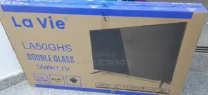 LA VIE 50 Inch Double Glass TV | New Brand | 5-Year Warranty