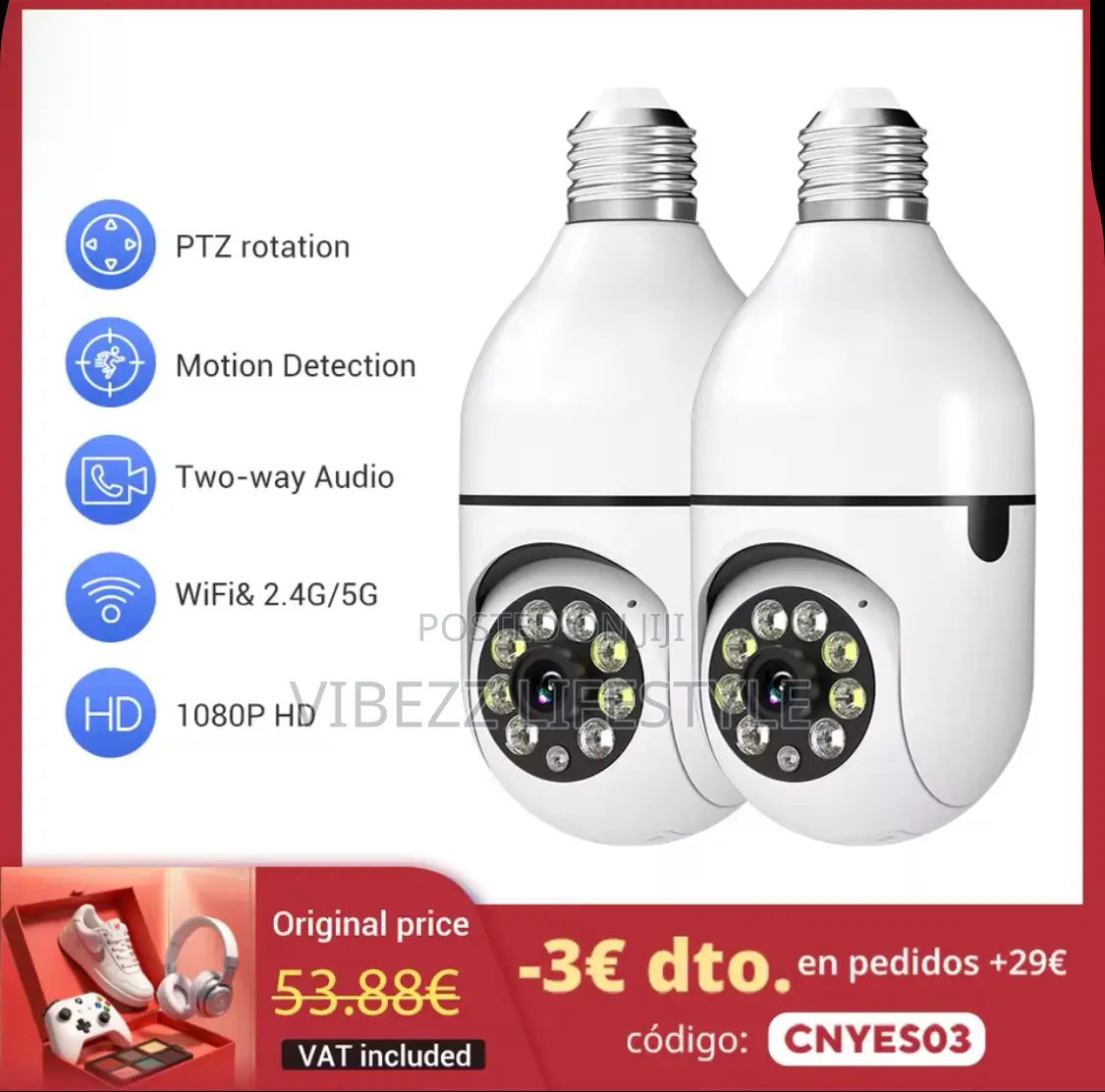 CCTV Camera Blub