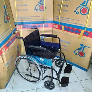 Wheelchair♤፫毯wheelchair-Steel/Nylon With Fixed Arm/Foot Rest