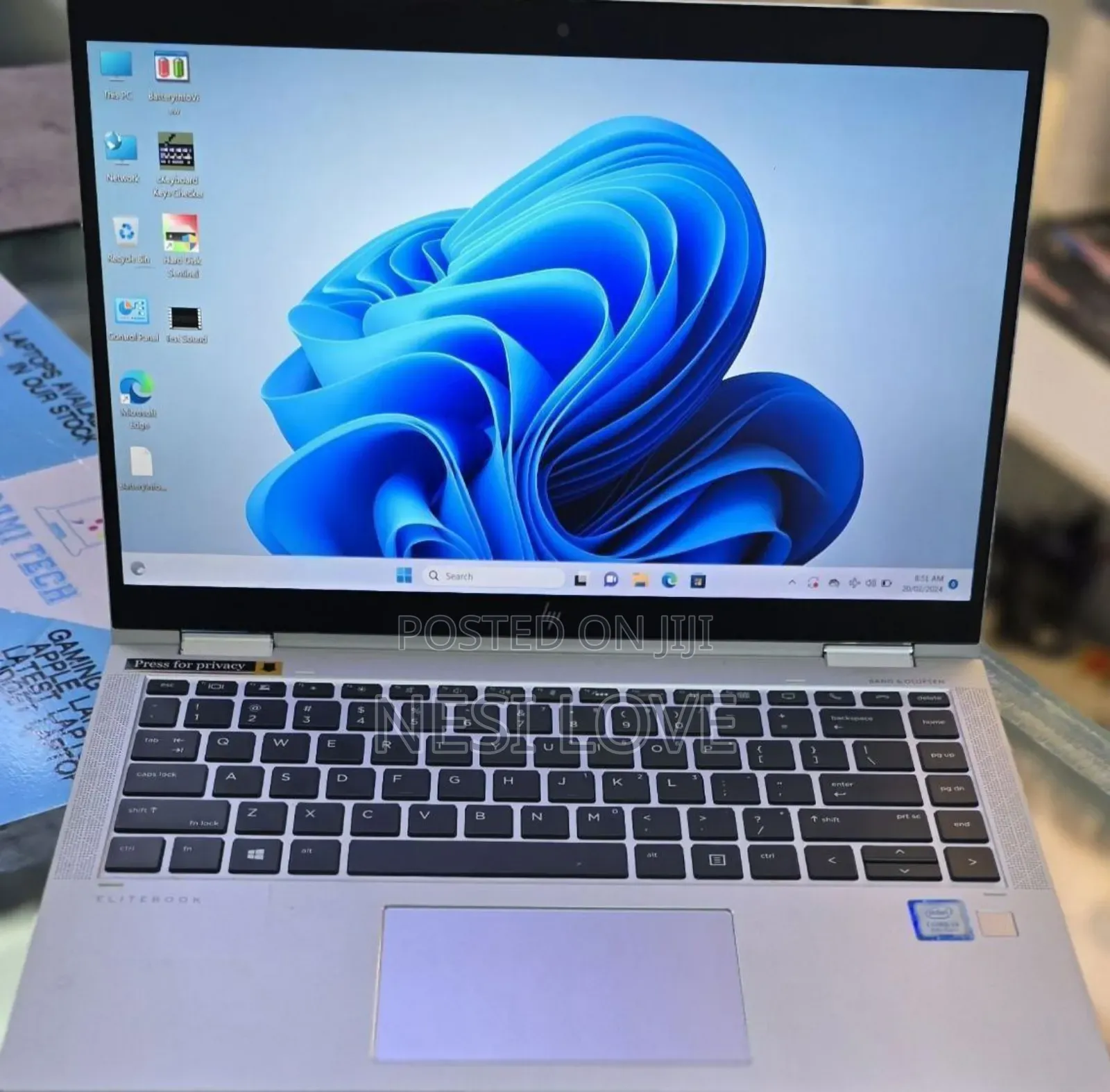 New Laptop HP EliteBook X360 1040 G5 16GB Intel Core I7 SSD 512GB